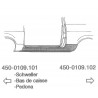 Reparaturblech Schweller Links