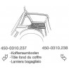 Reparaturblech Kofferrraumboden Links